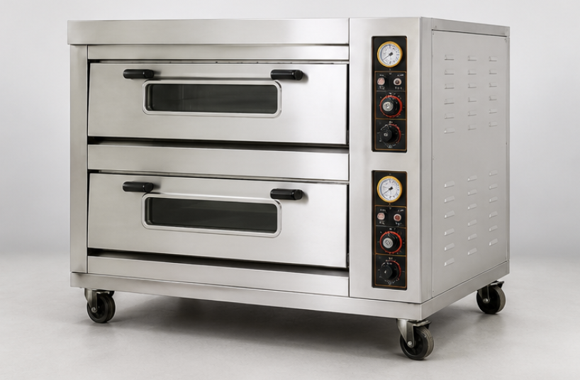 Bakery Oven Gas 2 Deck 4 Tray